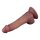 LoveToy - Power Cock 21,5cm - Vibrating Dual Desinty - Nude