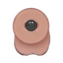 LoveToy Vibrating Sliding Skin Pro II with remote control 10"/ 25 cm Nude