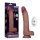 LoveToy Vibrating Sliding Skin Pro II with remote control 10"/ 25 cm Nude