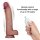 LoveToy Vibrating Sliding Skin Pro II with remote control 10"/ 25 cm Nude