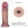 LoveToy Vibrating Sliding Skin Pro II with remote control 9" / 23 cm Nude