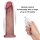 LoveToy Vibrating Sliding Skin Pro II with remote control 9" / 23 cm Nude
