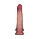 LoveToy Vibrating Sliding Skin Pro II with remote control - 8,5" / 22 cm Nude