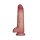 LoveToy Vibrating Sliding Skin Pro II with remote control - 8,5" / 22 cm Nude