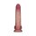 LoveToy Vibrating Sliding Skin Pro II with remote control - 8,5" / 22 cm Nude