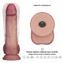 LoveToy Vibrating Sliding Skin Pro II with remote control 8" / 20 cm Nude