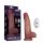 LoveToy Vibrating Sliding Skin Pro II with remote control 8" / 20 cm Nude