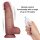 LoveToy Vibrating Sliding Skin Pro II with remote control 8" / 20 cm Nude