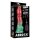 LoveToy Dual Density  Inflatable Dildo 10" / 25 cm Red/Green