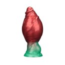 LoveToy Dual Density Inflatable Dildo 7,5" / 19 cm Red/Green
