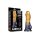 LoveToy Dual Density Inflatable Dildo 8" / 20 cm Gold/Black