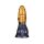 LoveToy Dual Density Inflatable Dildo 7,5" / 19 cm Gold/Black