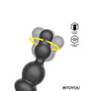 INTOYOU Klark Waving & Vibrating Anal Plug with Remote Black