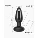 INTOYOU Zack Anal Plug with Flipping Tongue  (with App Control) Black