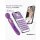 INTOYOU Salma Wand with Flipping Tongue (with App Control) Purple