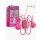 INTOYOU Tickly Nipple Clamps with Necklace (with App Control) - Pink