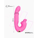 INTOYOU Bimby Biting and Double Tongue Tapping Vibrator with App Pink