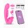 INTOYOU Bimby Biting and Double Tongue Tapping Vibrator with App Pink