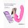 INTOYOU Bimby Biting and Double Tongue Tapping Vibrator with App Pink