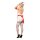 Amorable Nurse Uniform 7-Piece Set Red White M-L