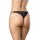 Amorable Thong with Rhinestones Love Black Silver One Size