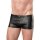 Amorable Wetlook-Shorts Schwarz S-M