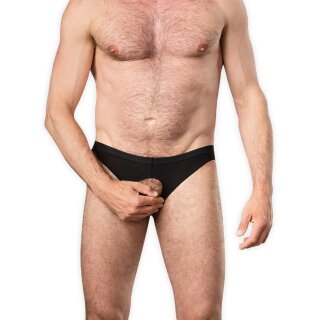 Amorable Crotchless Panty Black One Size