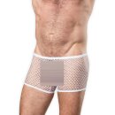 Amorable Netzshorts Weiß S-M