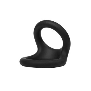 Rimba Double Silicone Penis Ring Black Ø 3–3.5 cm