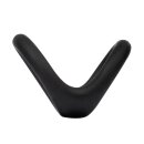 Rimba Double Silicone Penis Ring Black Ø 3–3.5 cm