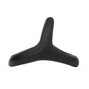 Rimba Silicone Penis Ring with 3 Openings Black Ø...