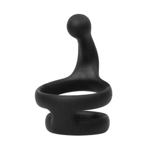 Rimba Silicone Cock Ring Black Ø 5 cm