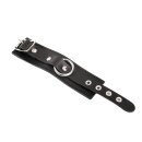 Rimba Penismanschette aus Leder Schwarz