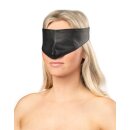 Rimba Augenmaske aus Leder Schwarz