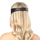 Rimba Augenmaske aus Leder Schwarz