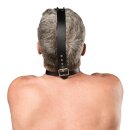 Rimba Kopfharness aus Leder mit Nasenhaken Schwarz