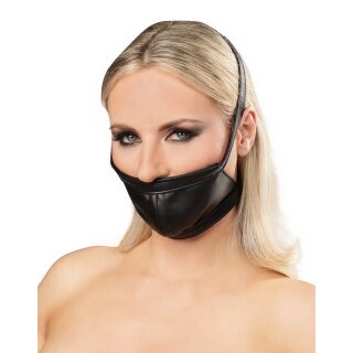 Rimba Leather Muzzle Black