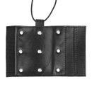 Rimba Leather Penis Sleeve with Nails Black