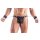 Svenjoyment Thong with Soft Handcuffs Black S