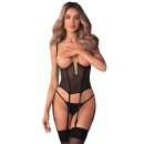 Obsessive Euphori Korsage Schwarz L-XL