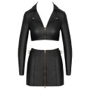 Cottelli Collection Top and Skirt black L