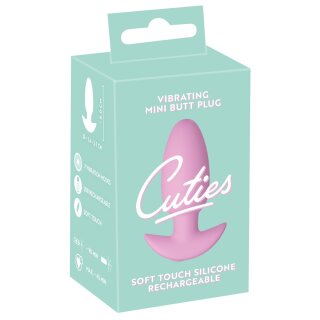 You2Toys Cuties Vibrating Plug Rose