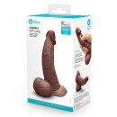 B-Vibe Slipskin Realistic Silicone Dildo 6.5 Inch Curved...