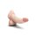 B-Vibe Slipskin Realistic Silicone Dildo 6.5 Inch Curved Cream