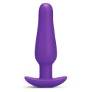 B-Vibe Rookie Beginner Silicone Anal Plug Purple