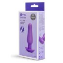 B-Vibe Rookie Beginner Silicone Anal Plug Purple