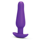 B-Vibe Rookie Beginner Silicone Anal Plug Purple