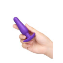 B-Vibe Rookie Beginner Silicone Anal Plug Purple