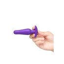 B-Vibe Rookie Beginner Silicone Anal Plug Purple