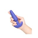 B-Vibe Shake Slimline Vibrating Silicone Anal Plug Blue